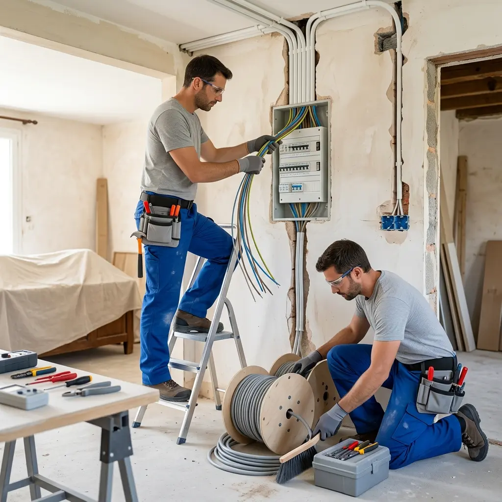 Refaire l'électricité Andrésy (78570)