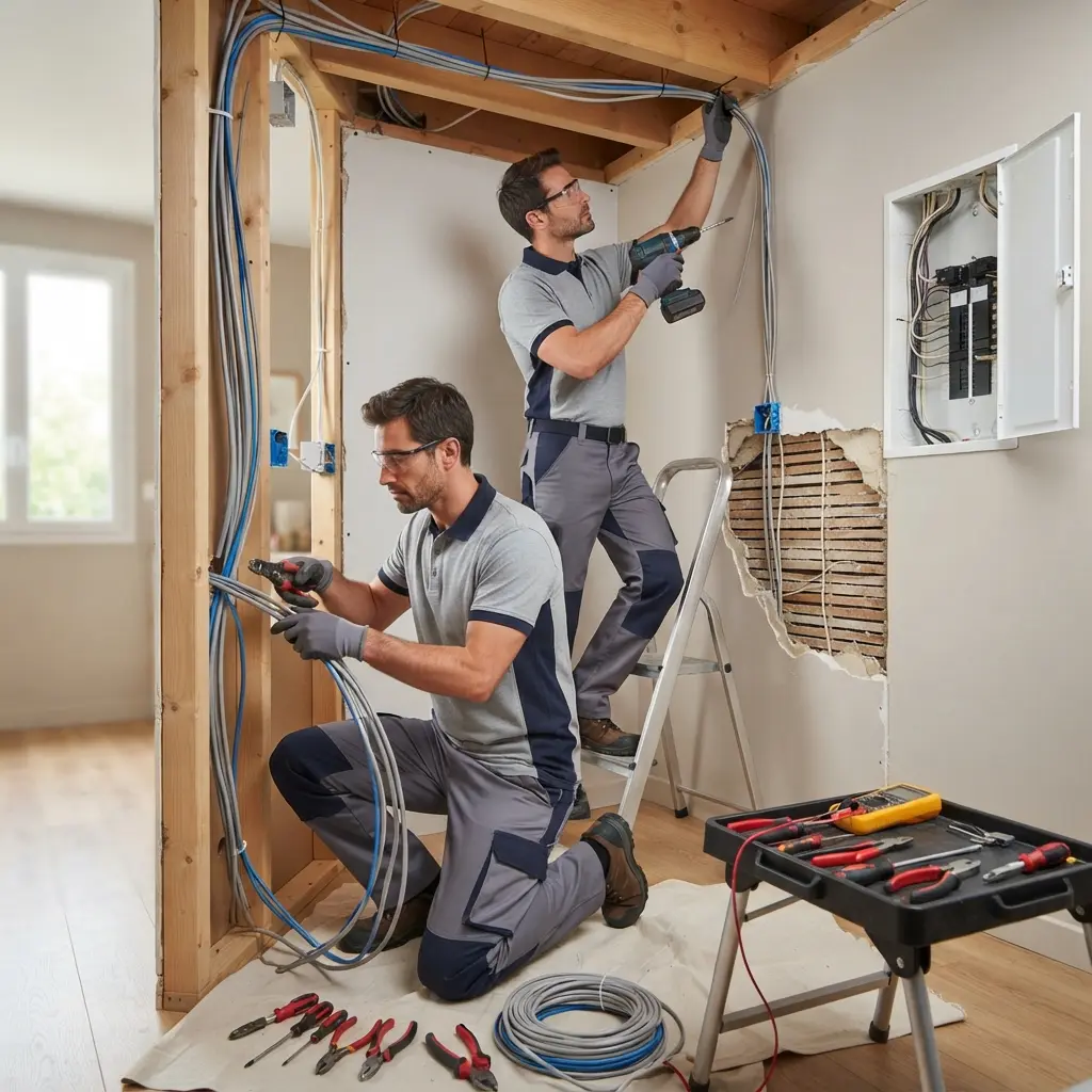 Refaire l'électricité Orgeval (78630)