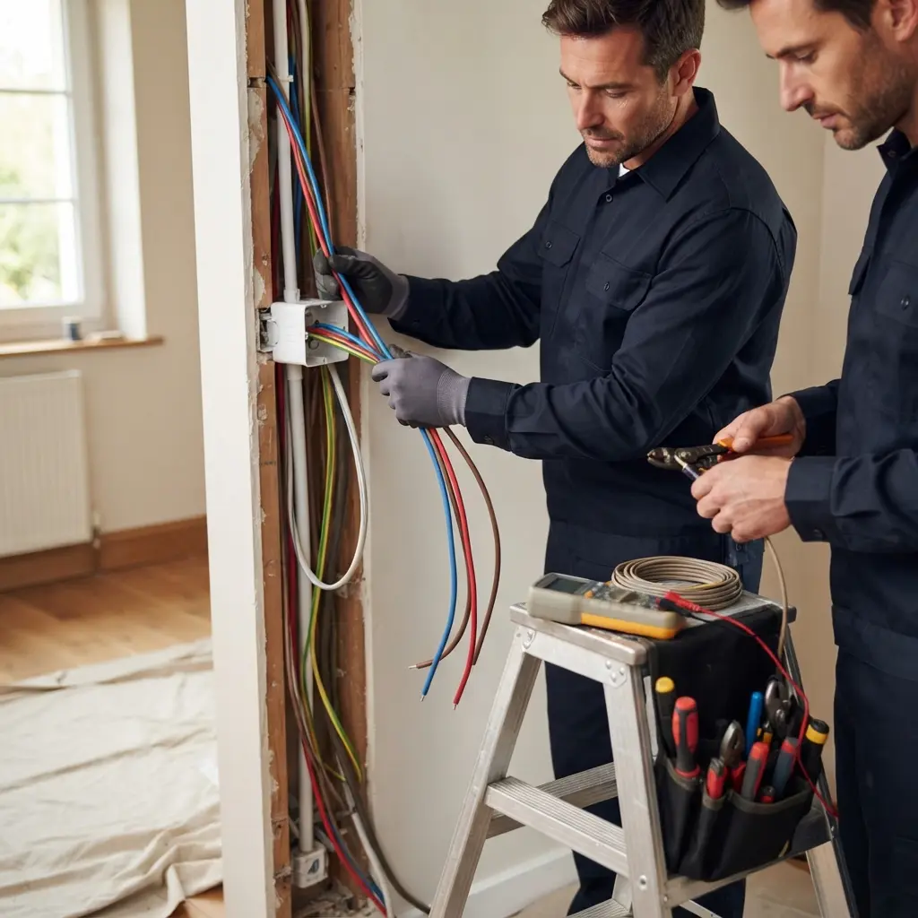 Une installation électrique fiable pour votre sérénité