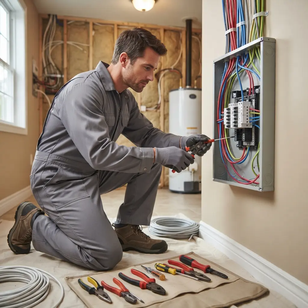 Notre approche pour refaire l'électricité à Juziers
