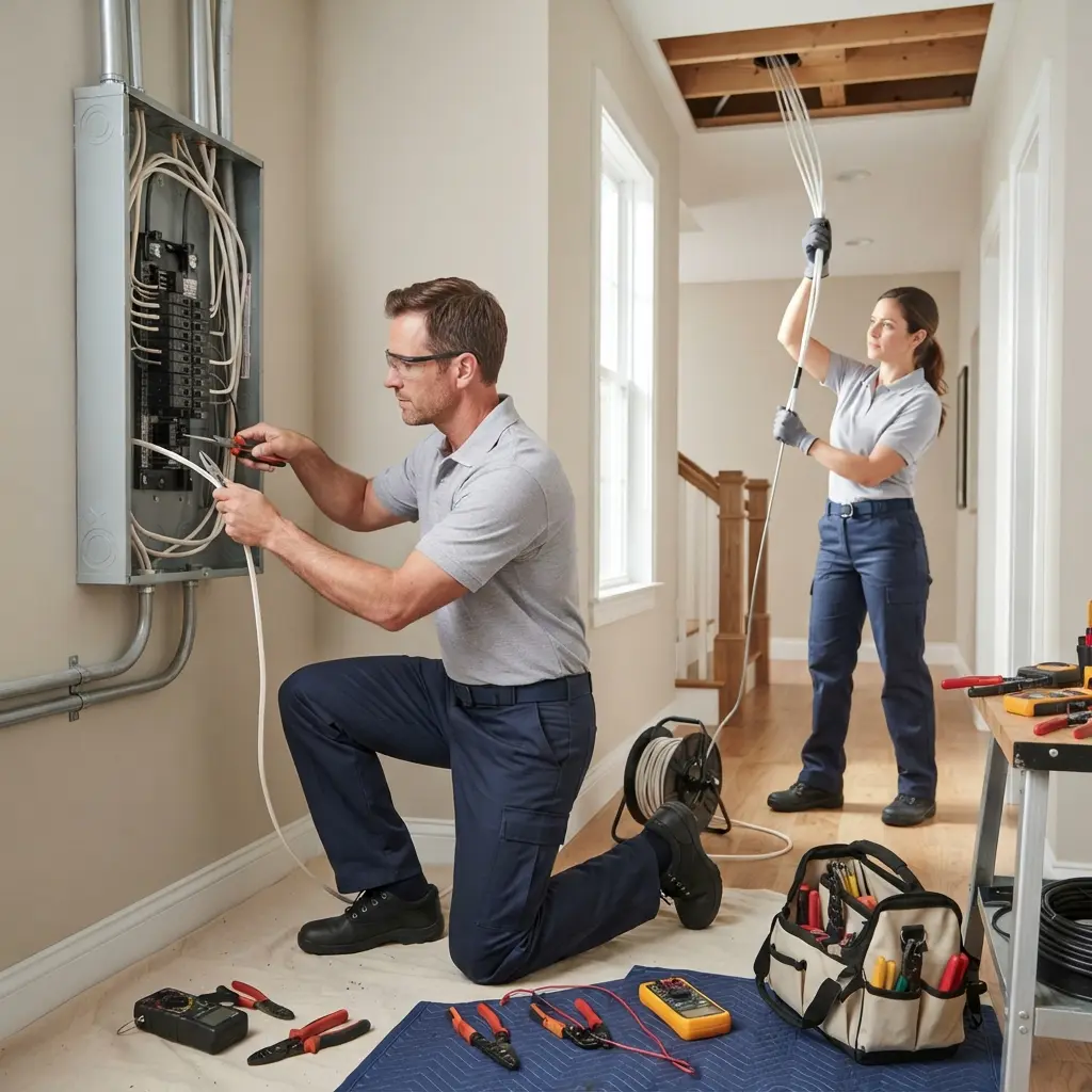Refaire l'électricité Juziers (78820)