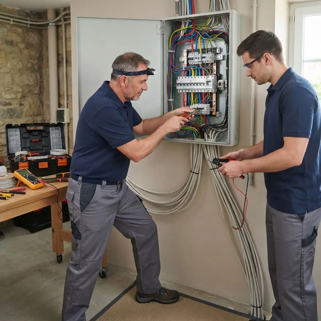 Notre méthode pour refaire l'électricité à Bailly