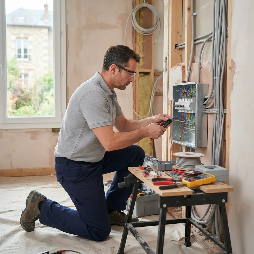 Refaire l'électricité Orgerus (78910)