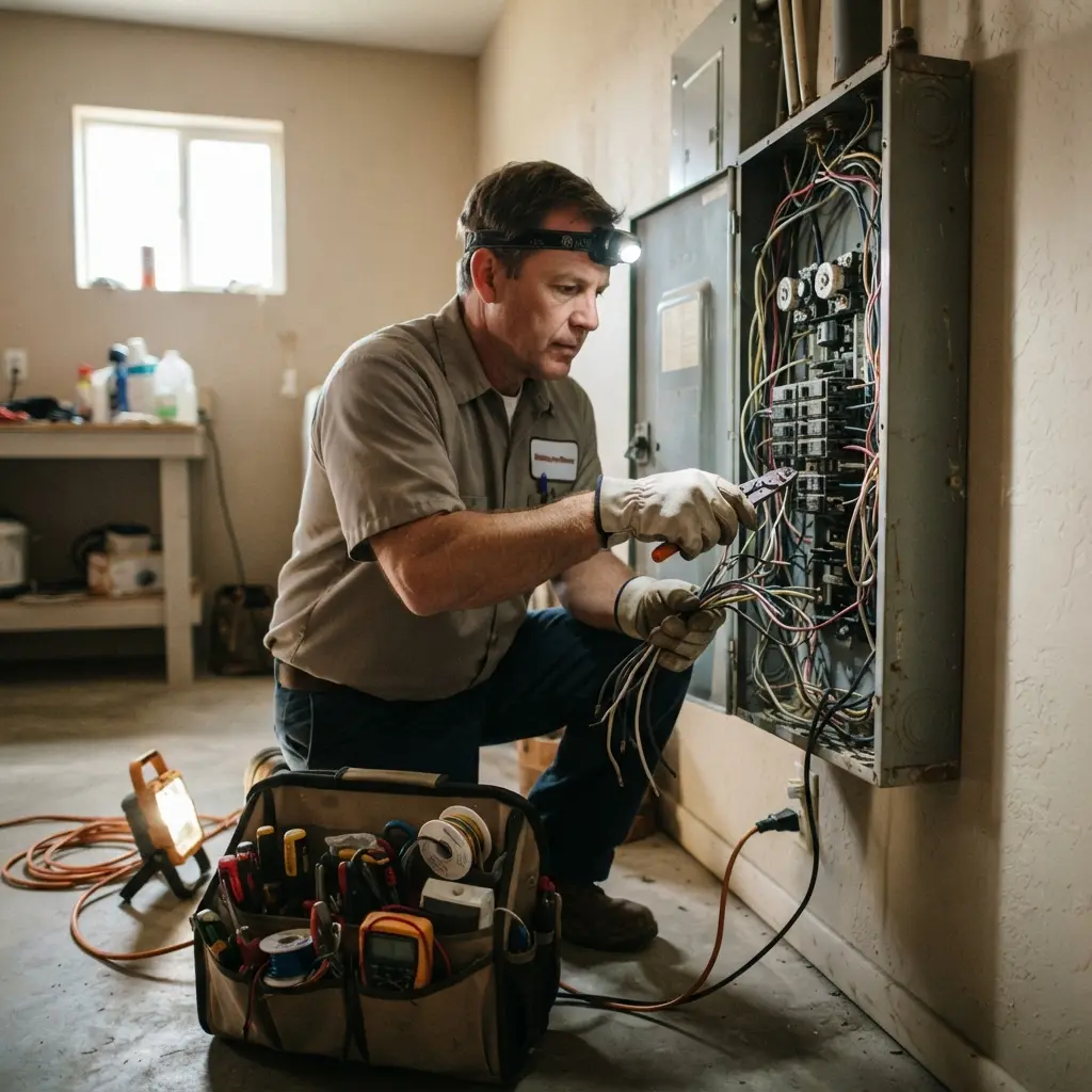 Notre approche technique pour refaire l'électricité