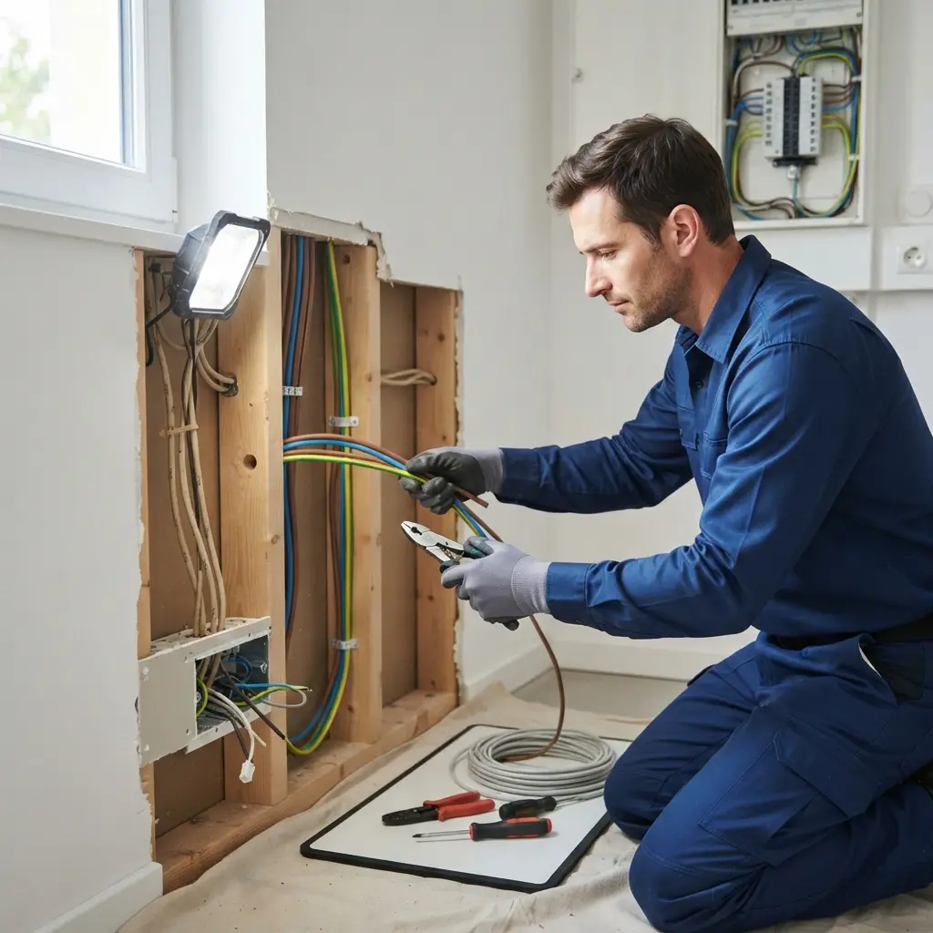 Notre méthode pour relancer votre installation électrique à Montlhéry