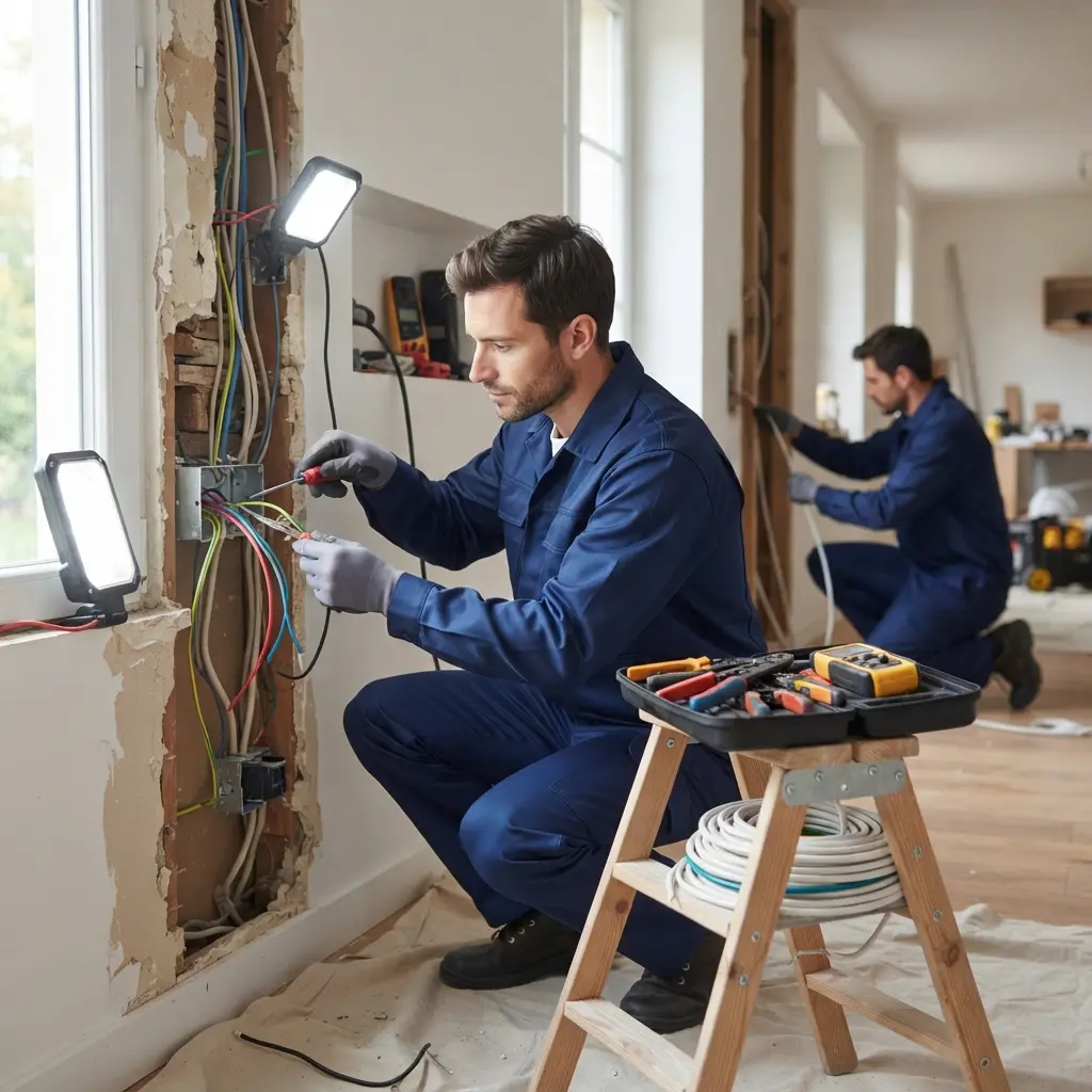 Vous avez confiance en un service électrique fiable, sûr et conforme aux normes locales à Yerres
