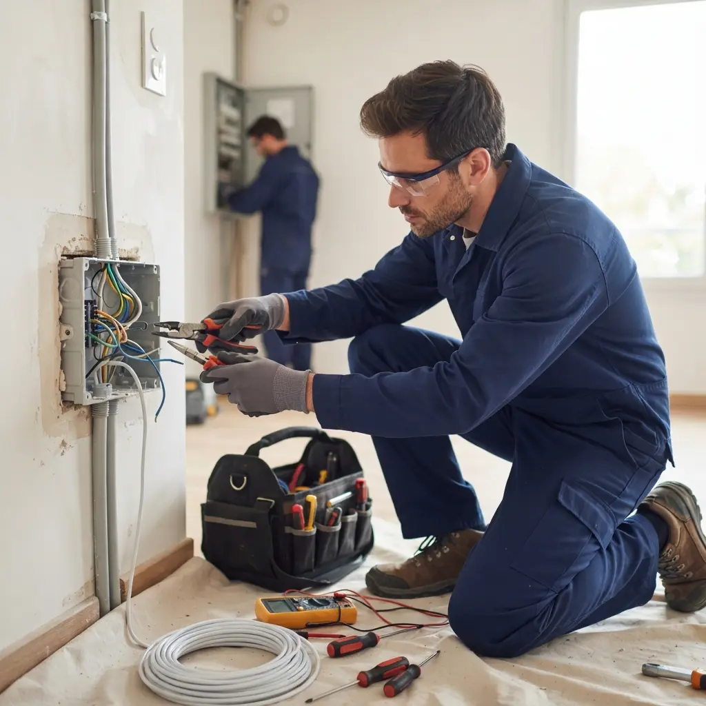 Comment se déroule la rénovation électrique à Grigny ?