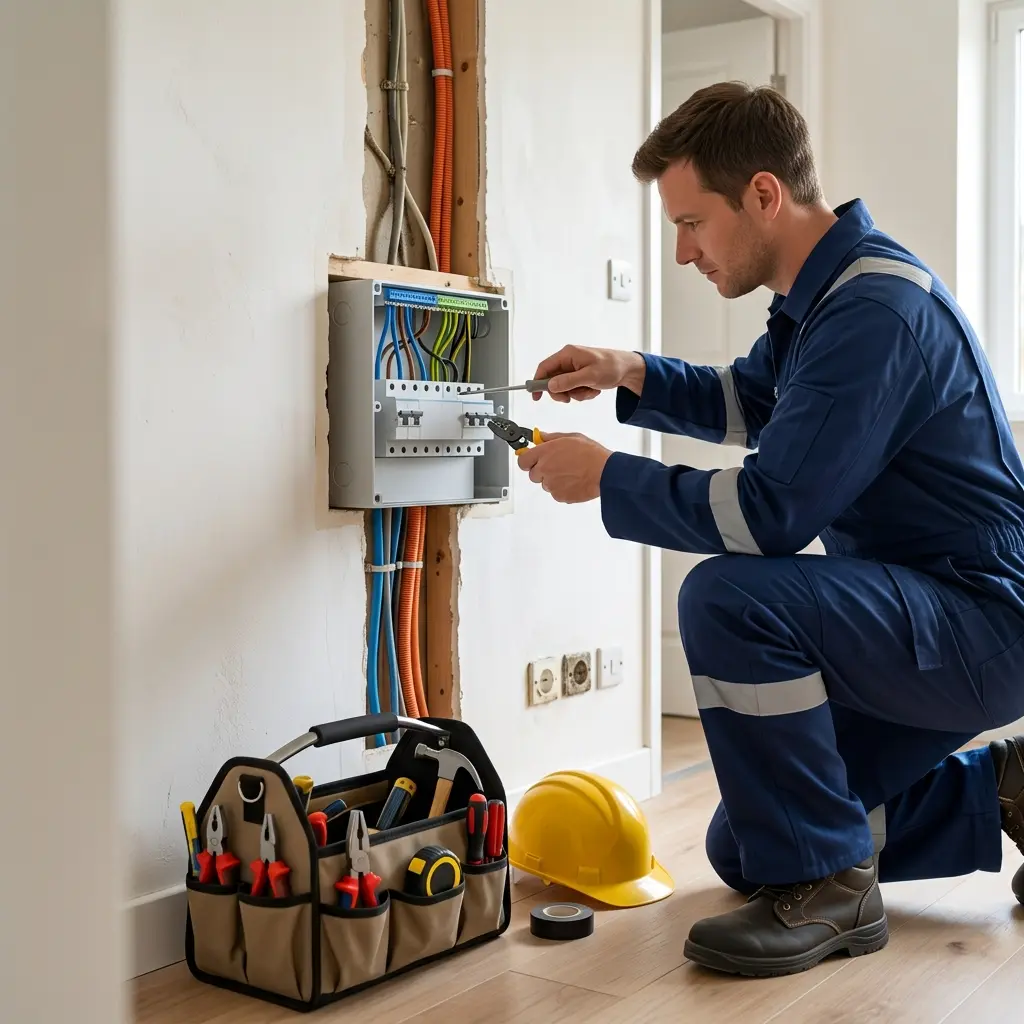Notre méthode de remise à neuf d’électricité à Orsay