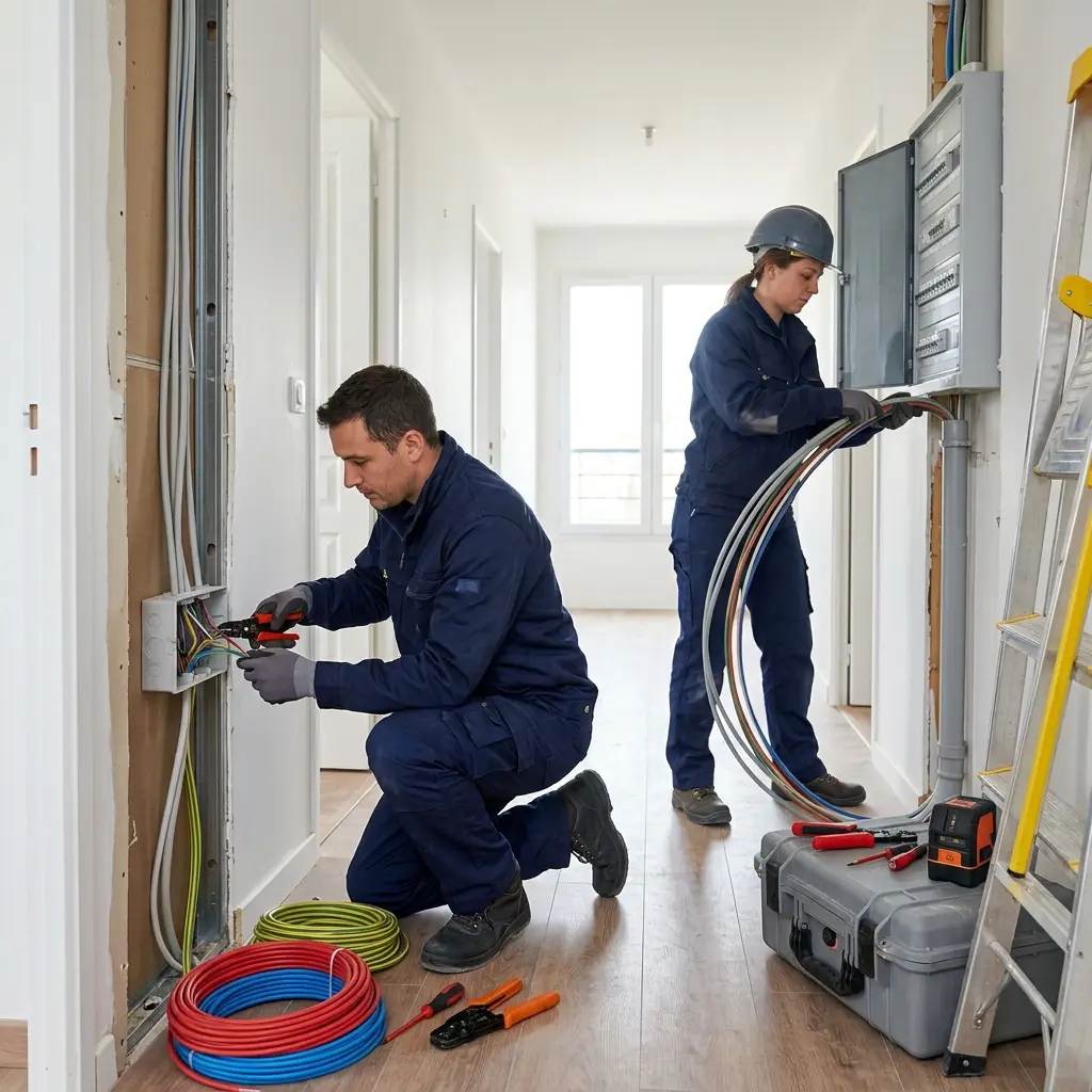 Restez serein grâce à notre équipe d'électriciens certifiés