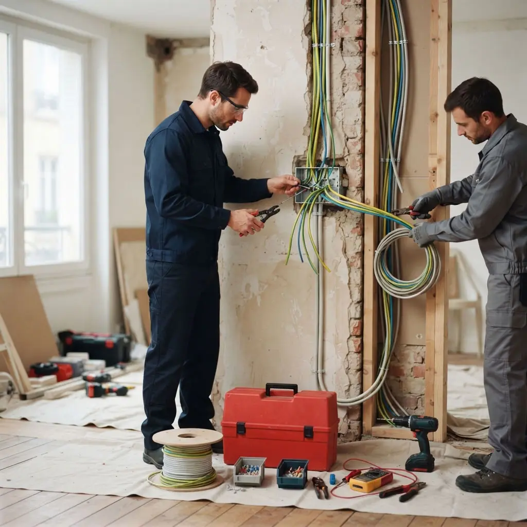 Refaire l'électricité Vauhallan (91430)