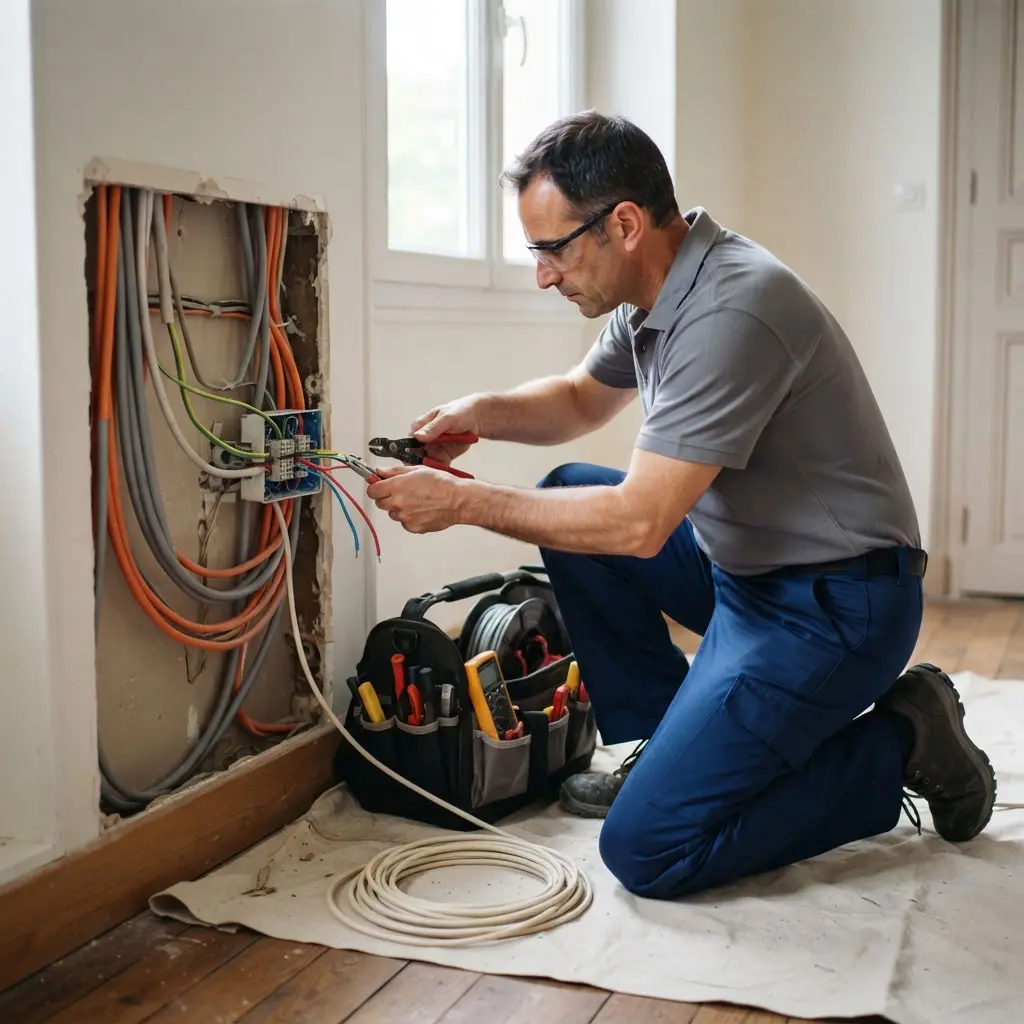 Comment se déroule la rénovation électrique à Quincy-sous-Sénart ?