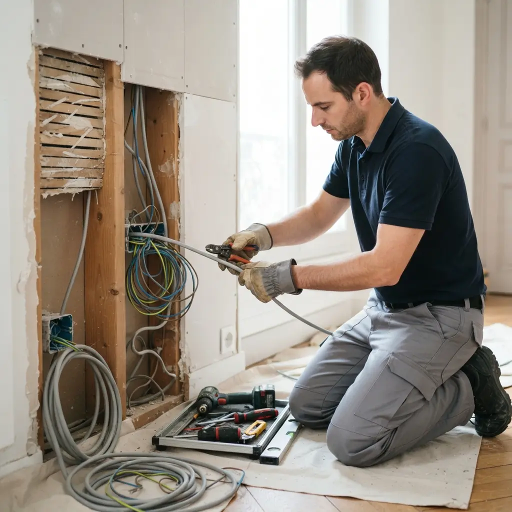 Refaire l'électricité Lardy (91510)