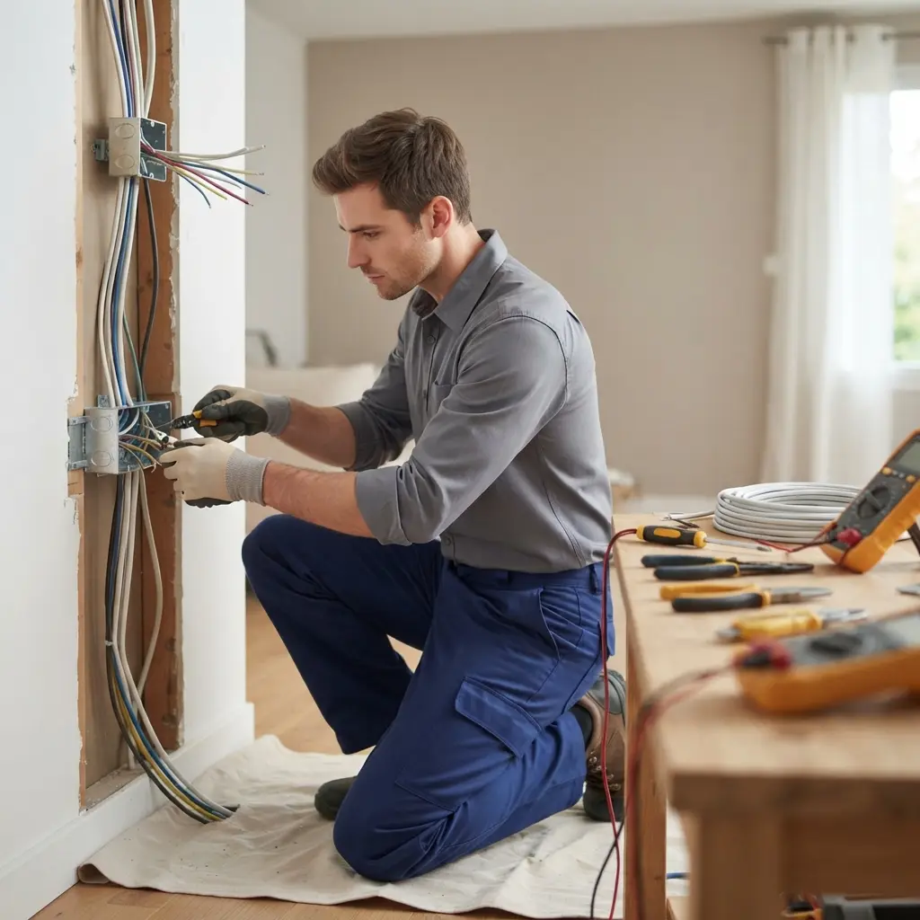 Quelles sont les étapes précises pour intervenir à Crosne sur votre installation électrique