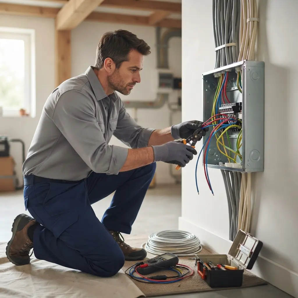 Notre approche pour un projet d'électricité sans tracas à Étréchy