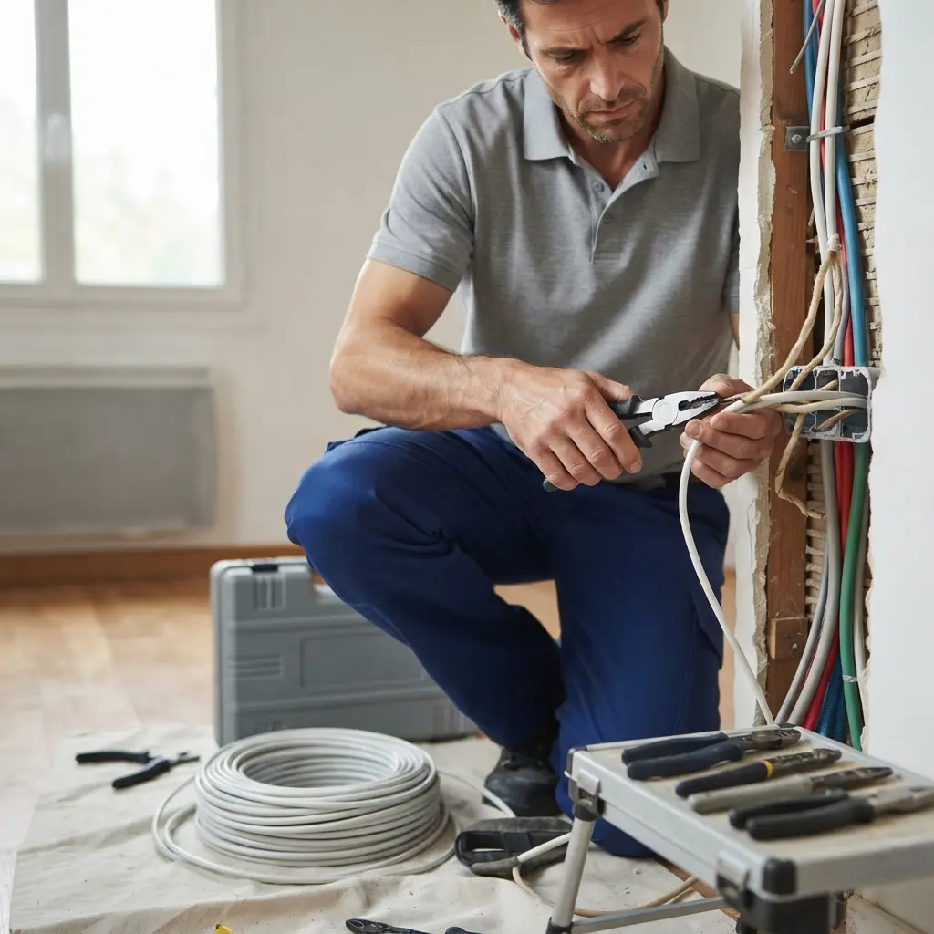 Une installation électrique fiable pour votre sérénité