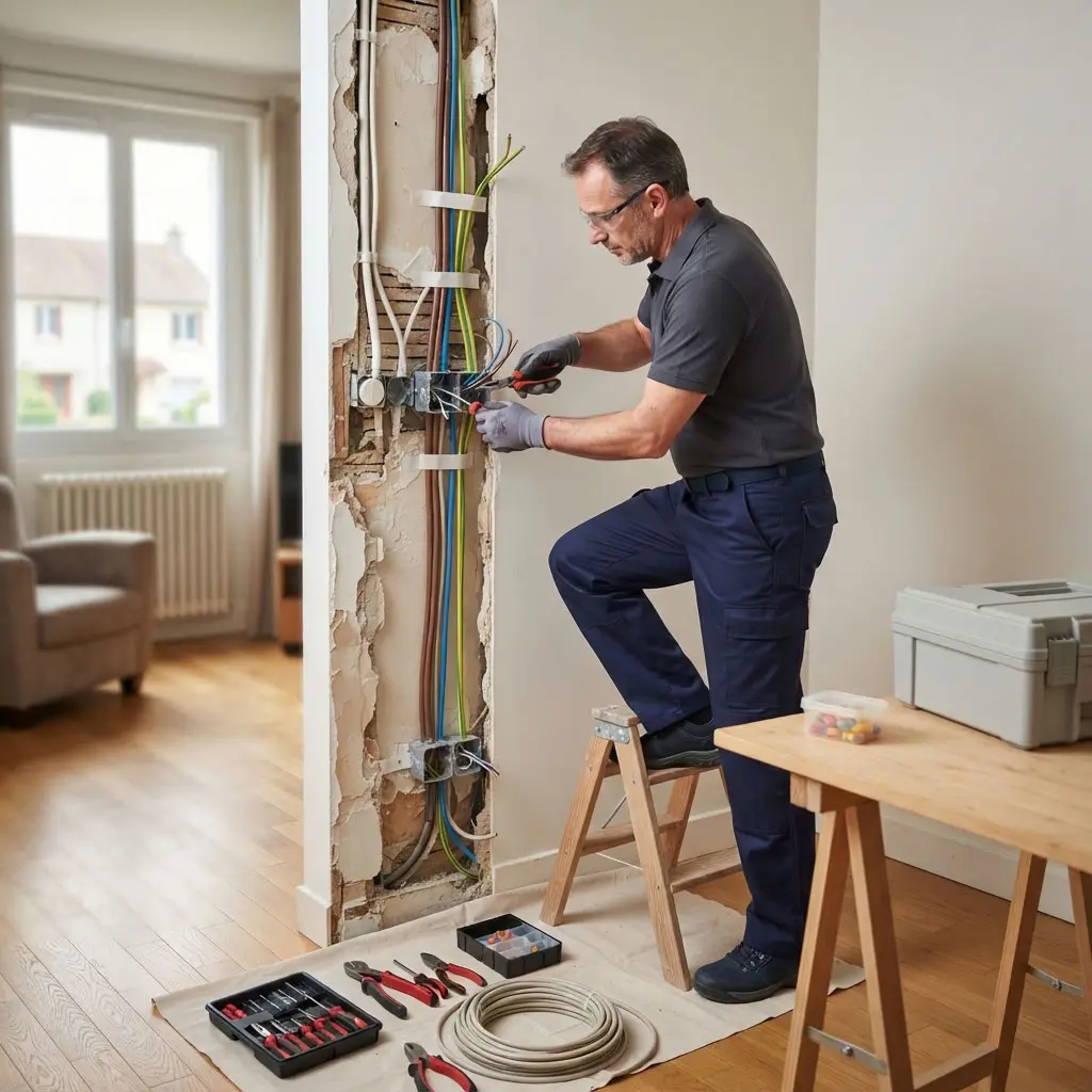 Refaire l'électricité Cheptainville (91630)