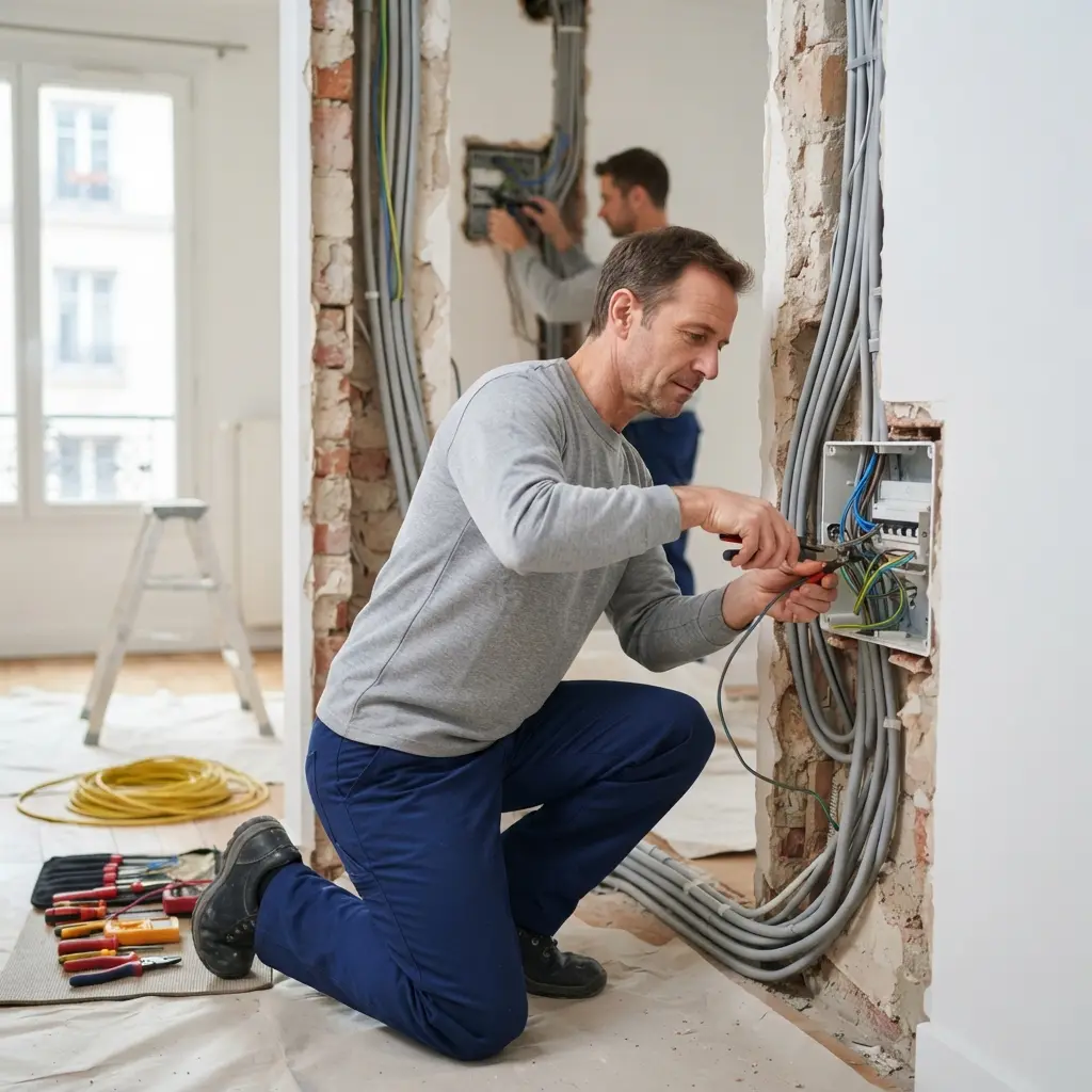 Comment se déroule la rénovation électrique à Boulogne-Billancourt ?