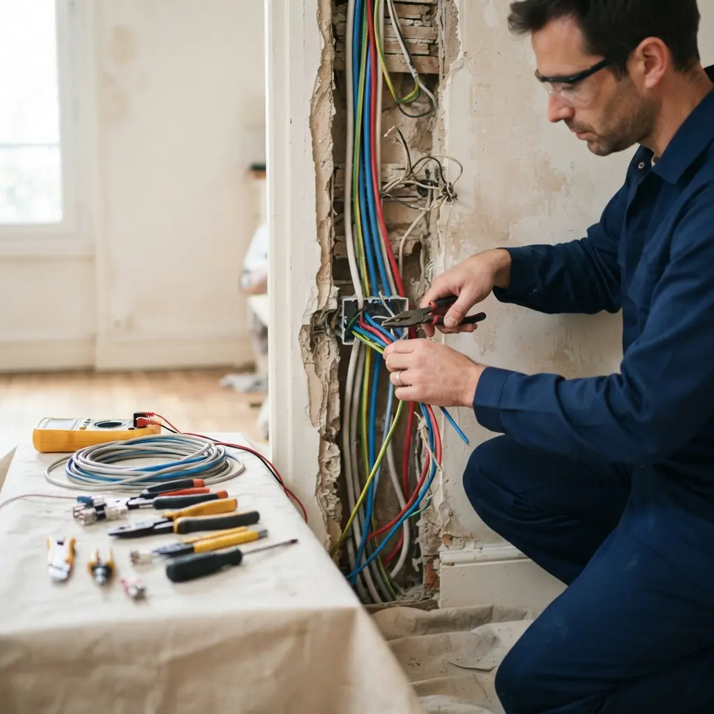 Notre approche pour refaire l'électricité à Montrouge