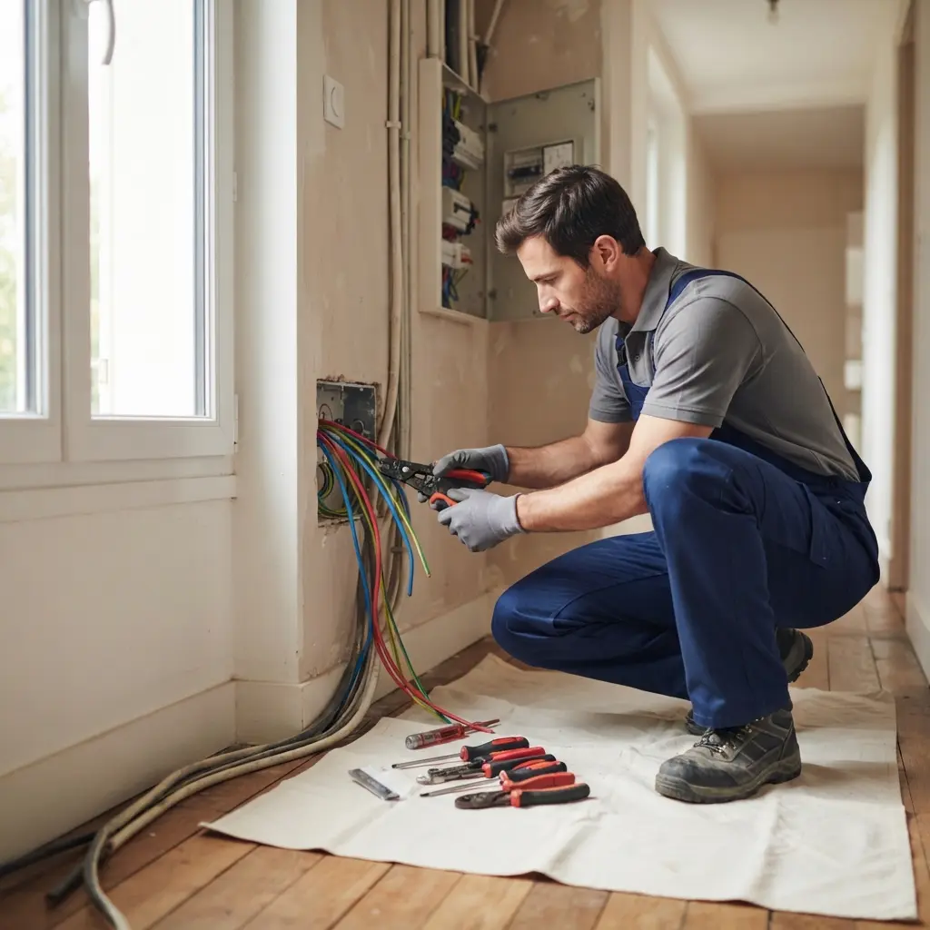Notre approche pour refaire l'électricité à Bois-Colombes