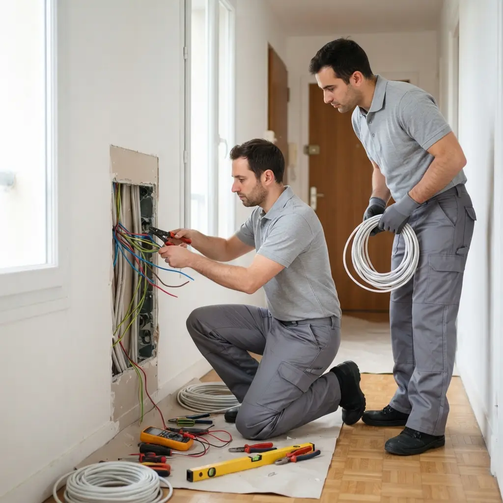 Comment se déroule la rénovation électrique à Livry-Gargan ?