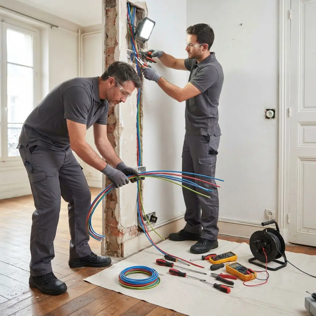 Refaire l'électricité Romainville (93230)