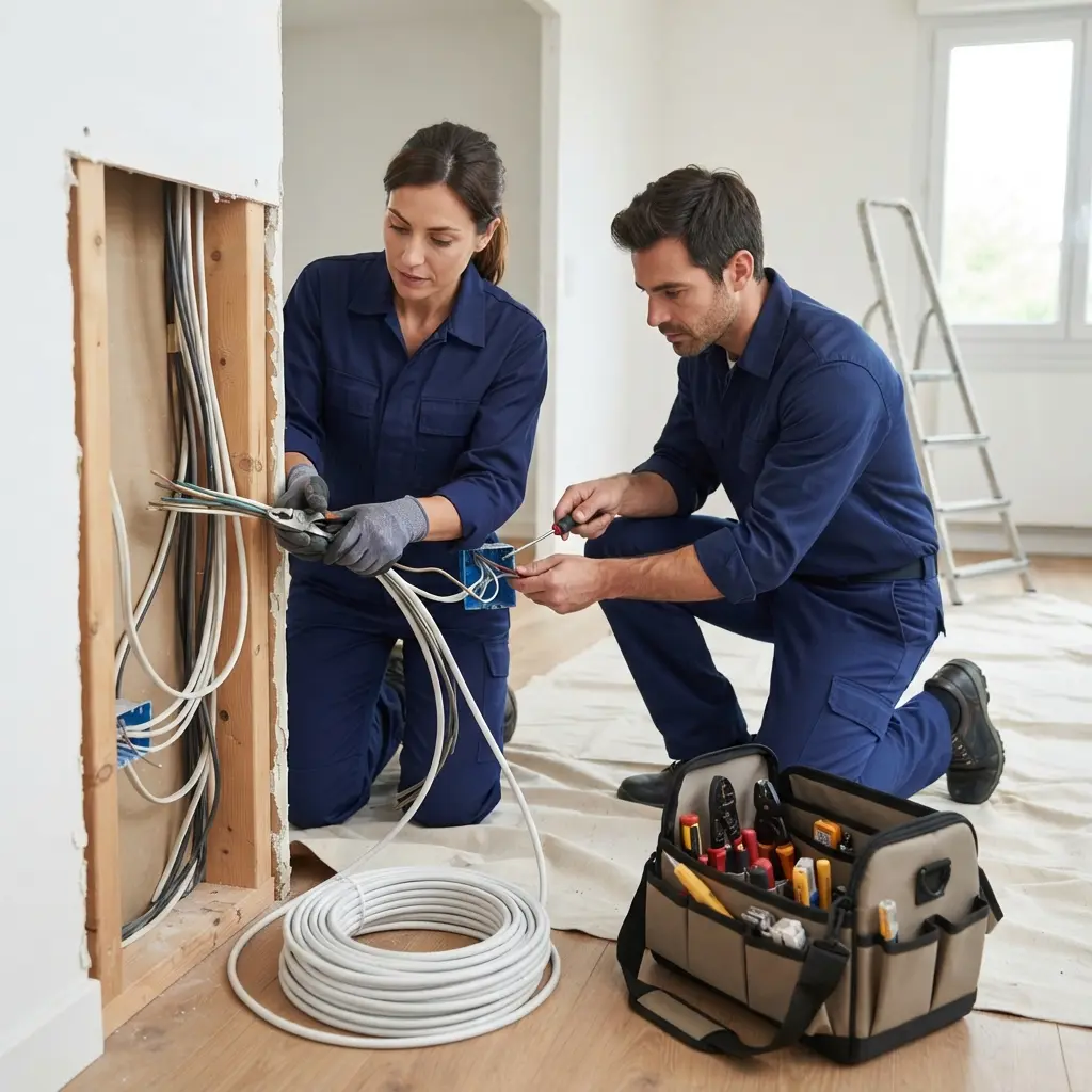 Un réseau électrique fiable pour une sérénité totale chez vous