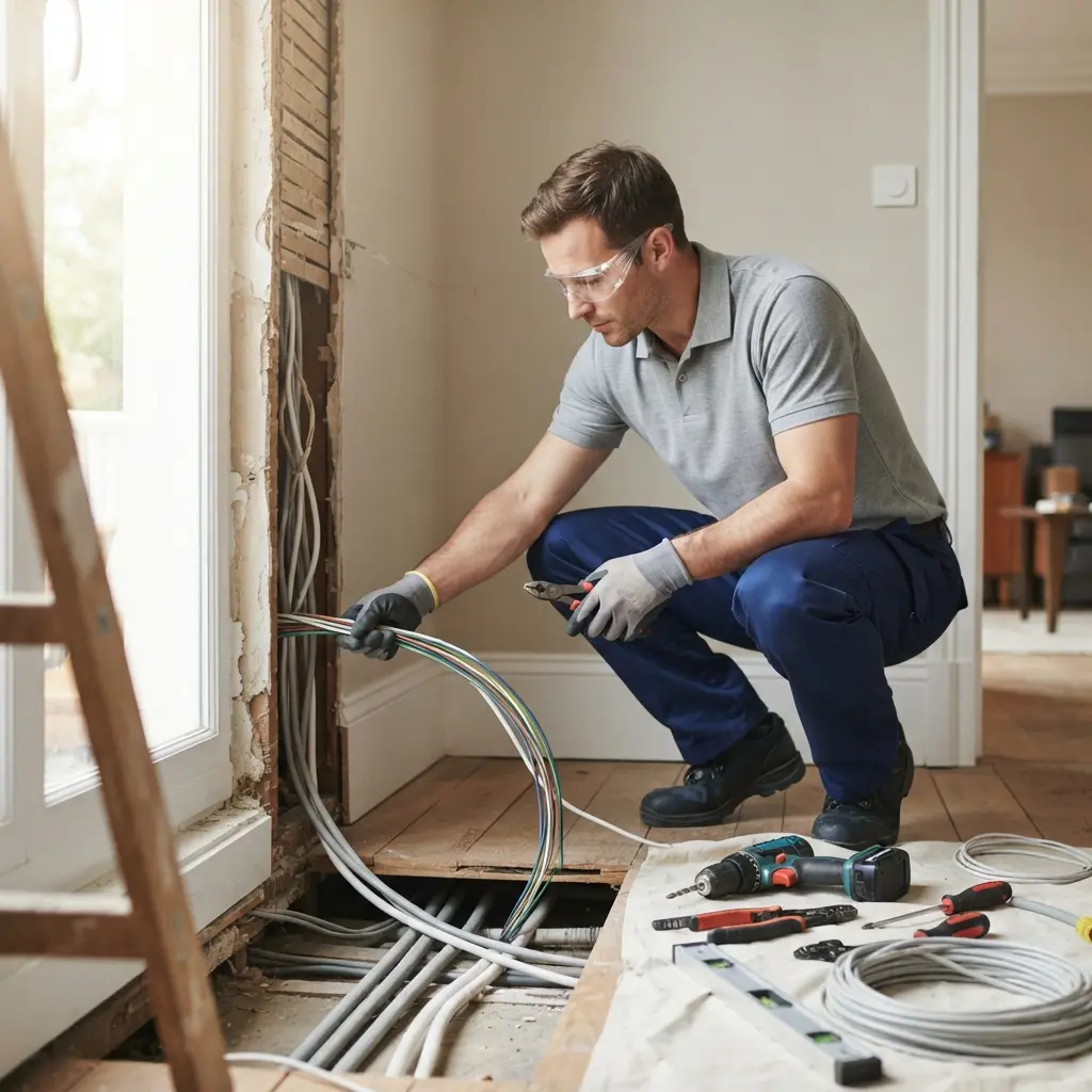 Refaire l'électricité Bourget (93350)