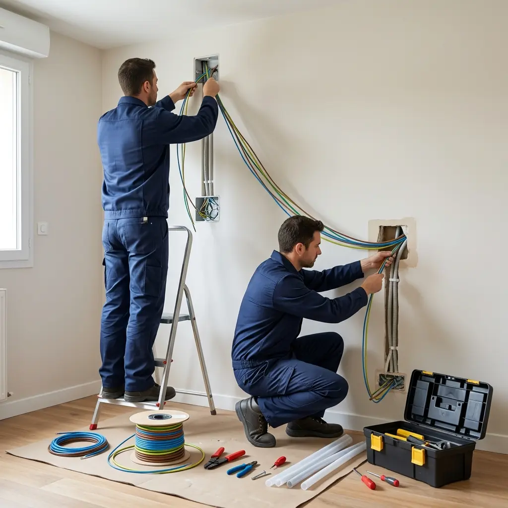 Notre méthode pour refaire l'électricité à Saint‑Ouen‑sur‑Seine