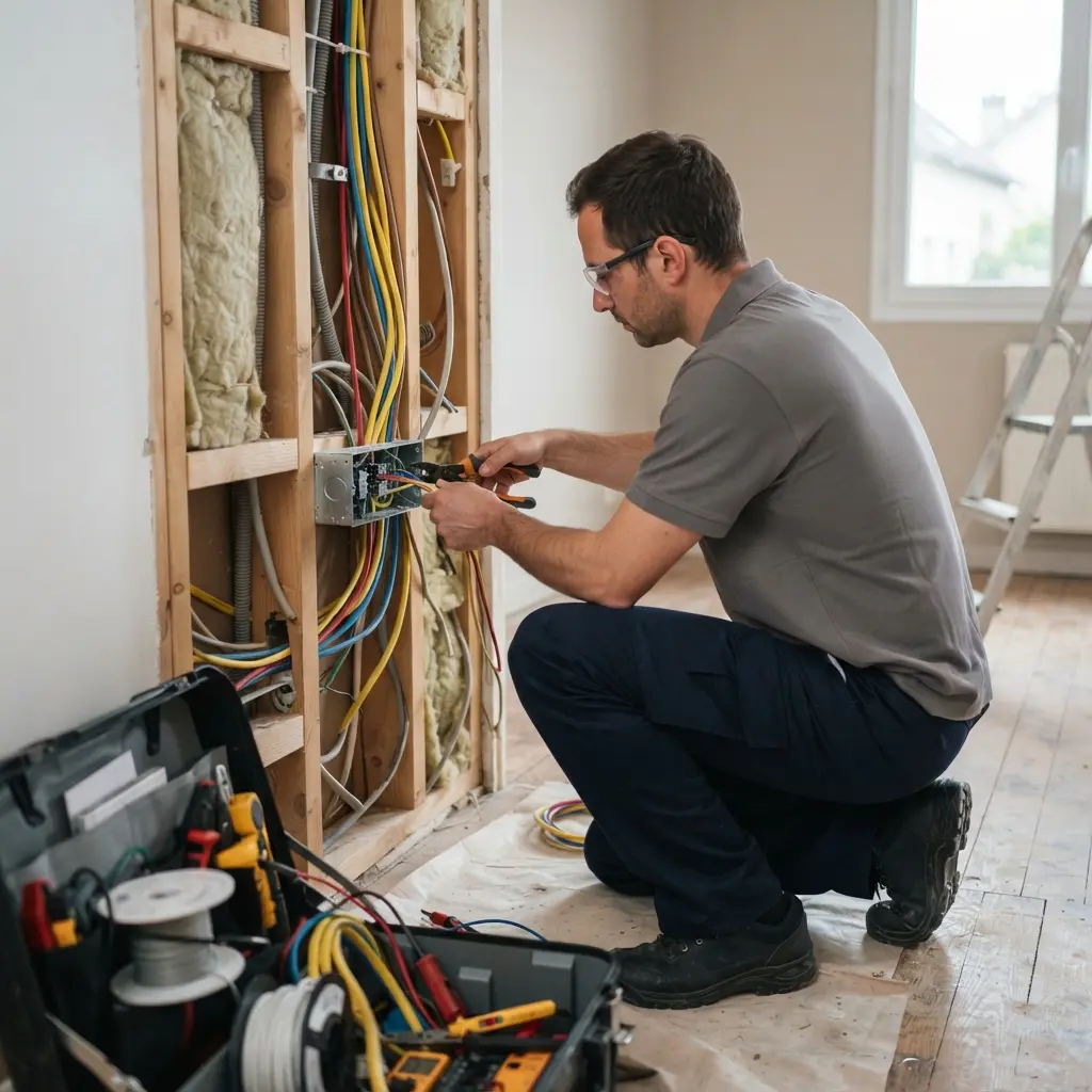 Notre méthode pour refaire l'électricité à Villepinte