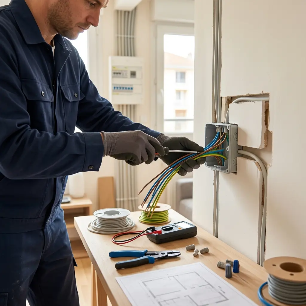 Notre approche pour refaire l'électricité à Cachan