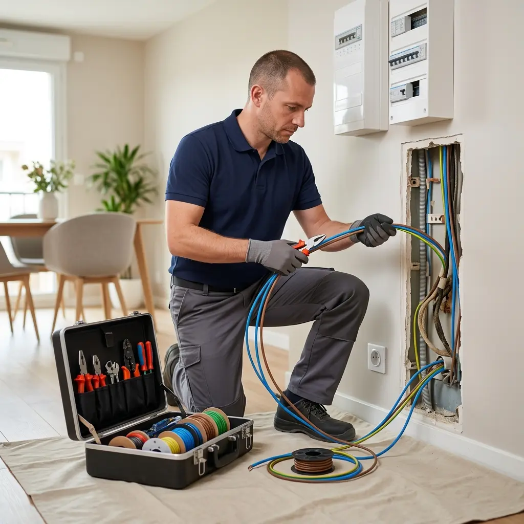 Refaire l'électricité Fresnes (94260)