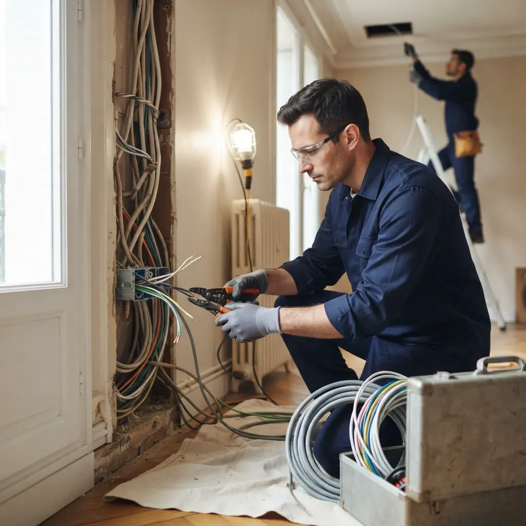 Une installation électrique fiable pour votre sérénité