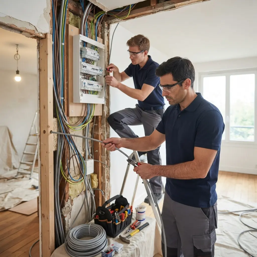 Refaire l'électricité Ermont (95120)