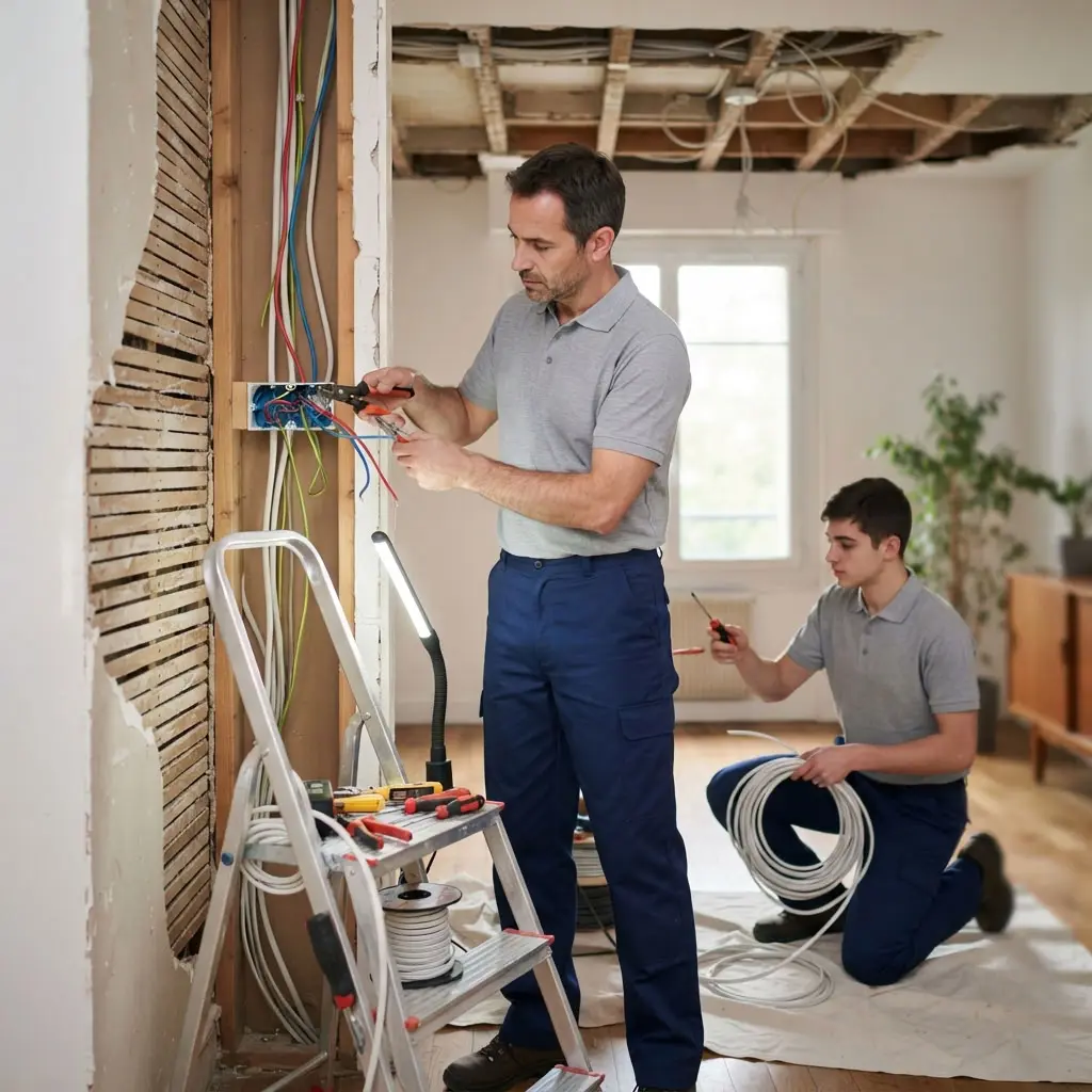 Notre méthodologie pour refaire l'électricité à Deuil-la-Barre en sécurité