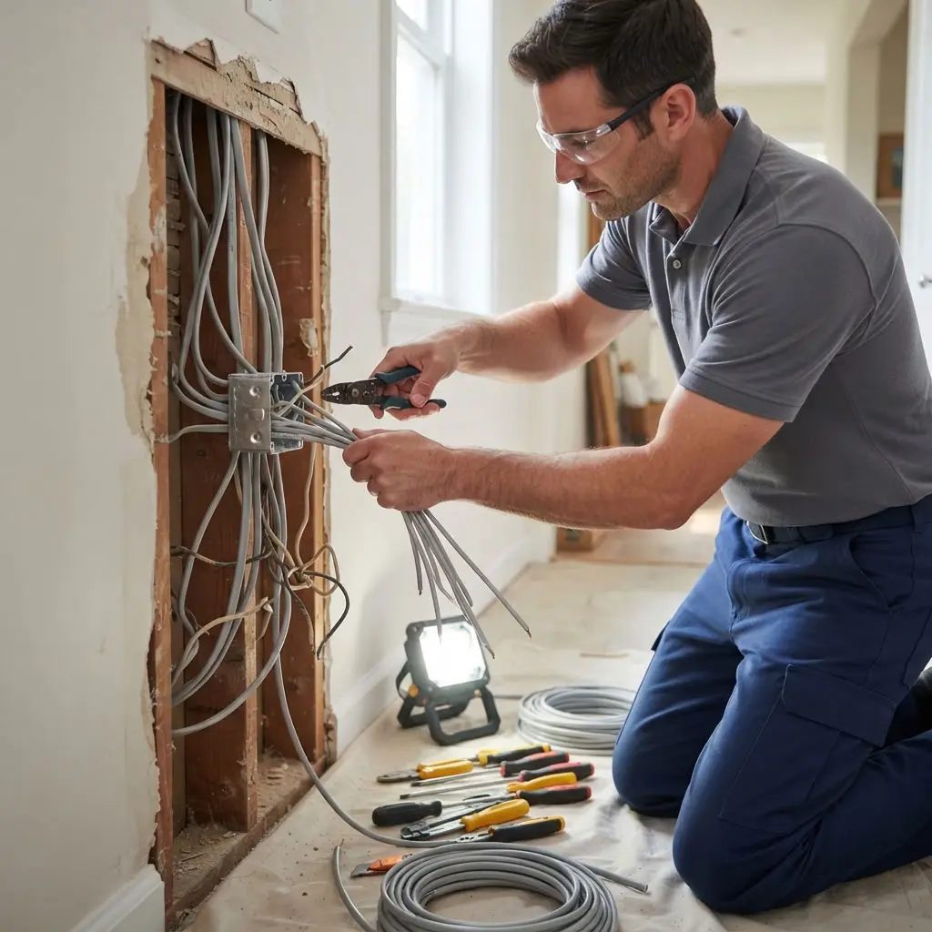Refaire l'électricité Deuil-la-Barre (95170)