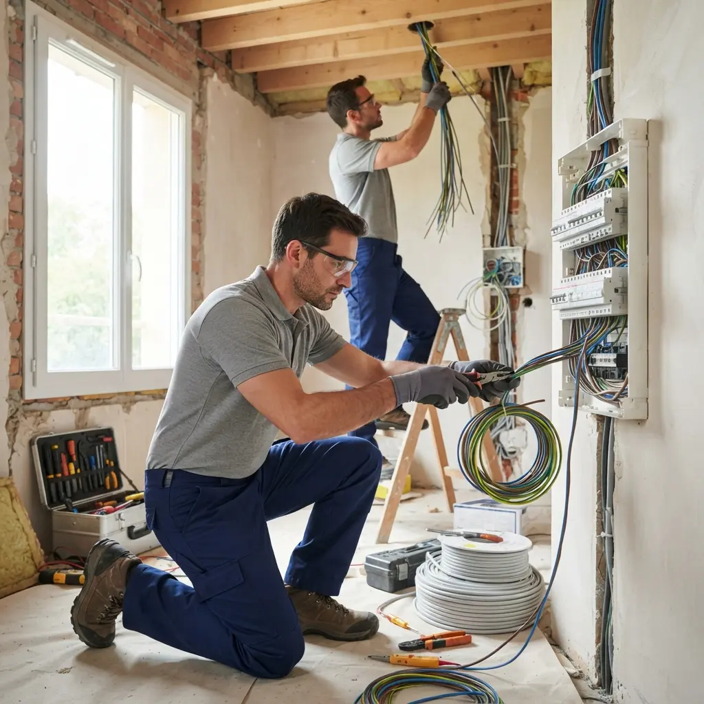 Refaire l'électricité Pierrelaye (95220)