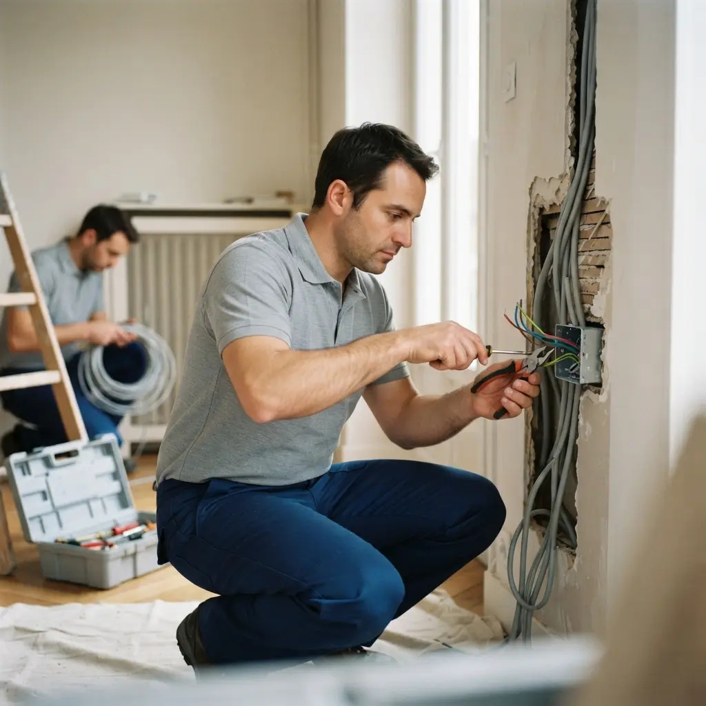 Refaire l'électricité Chaumontel (95270)