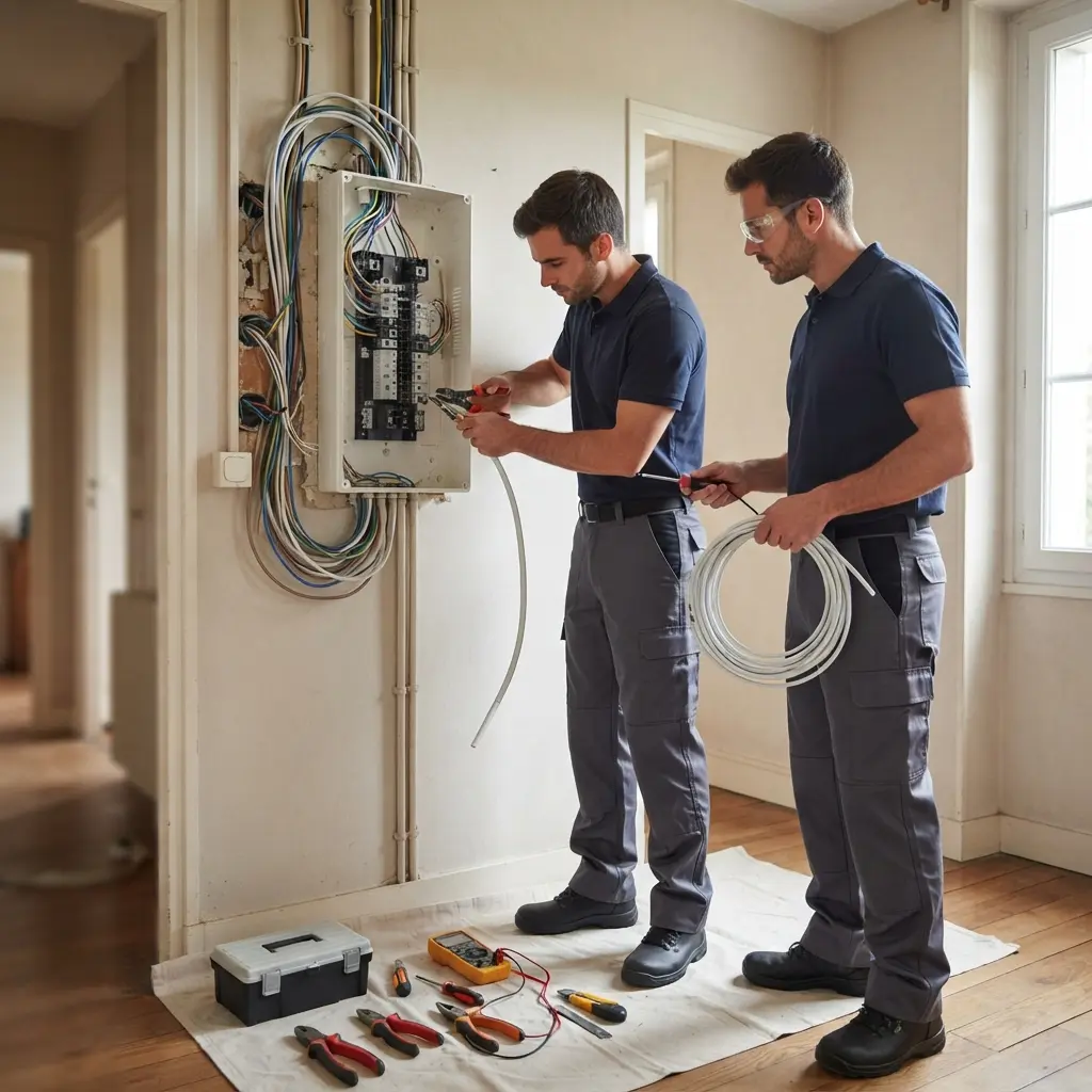 Refaire l'électricité Saint-Martin-du-Tertre (95270)