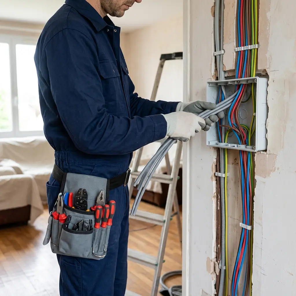Refaire l'électricité Viarmes (95270)