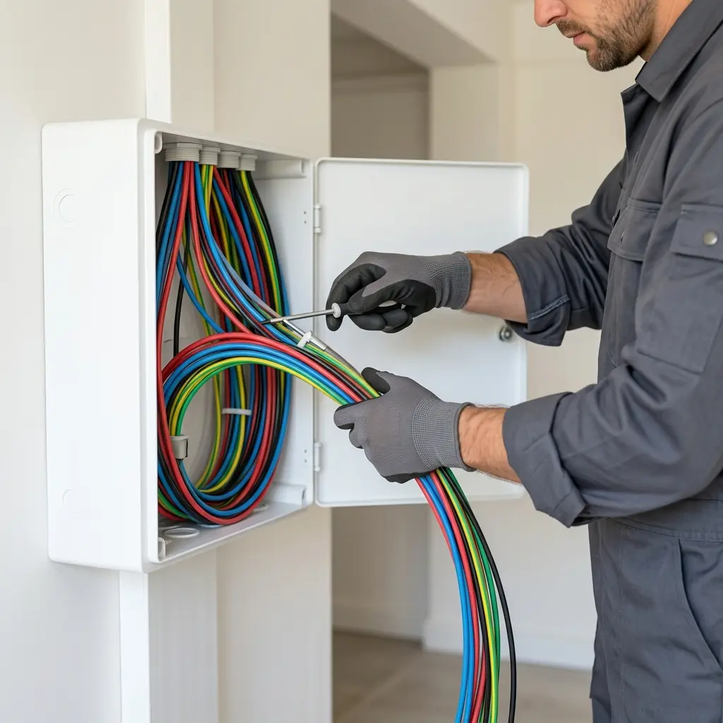 Notre méthode pour refaire l'électricité à Pontoise