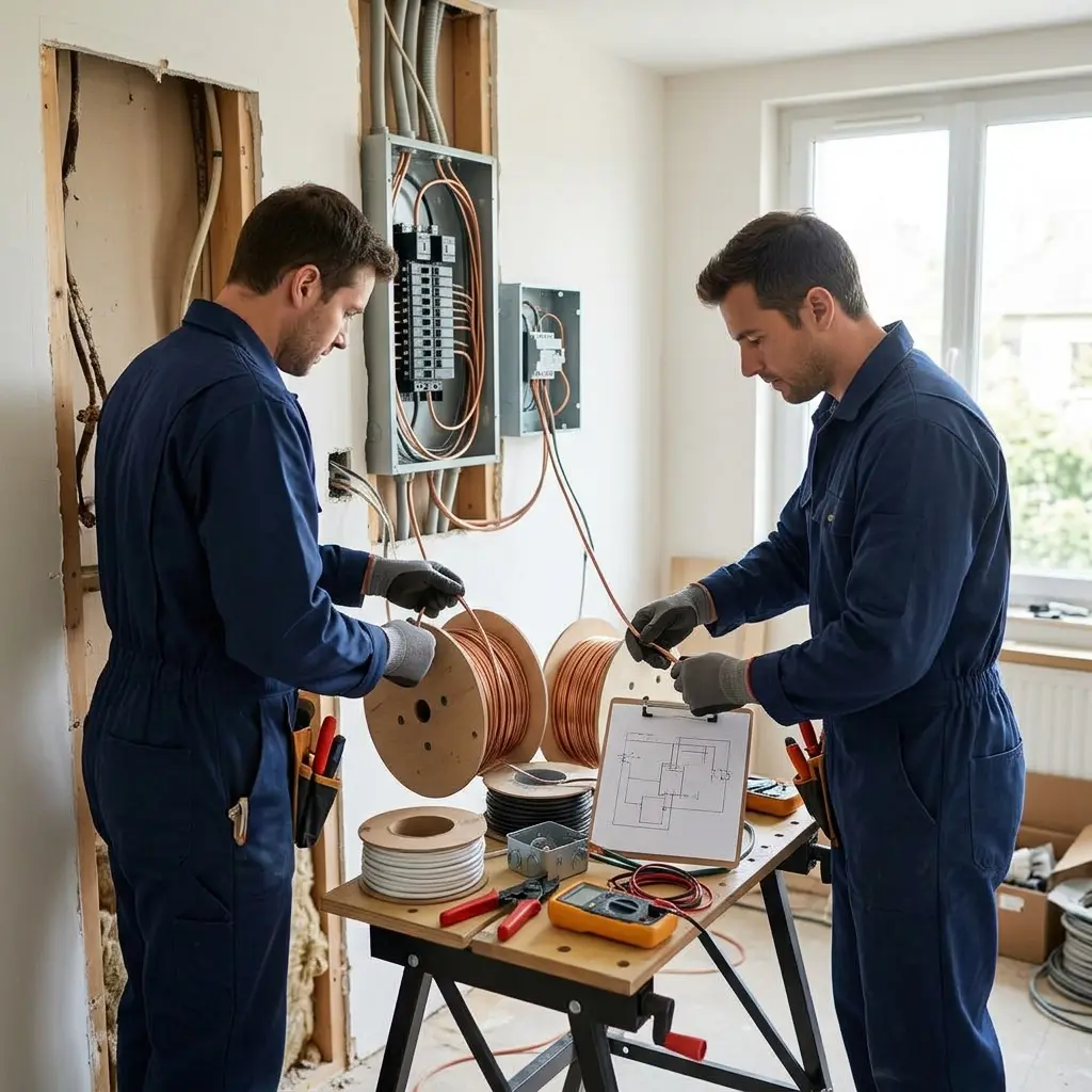 Refaire l'électricité Louvres (95380)