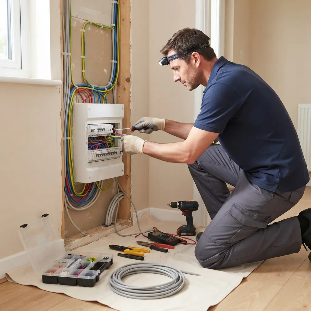 Refaire l'électricité Puiseux-en-France (95380)