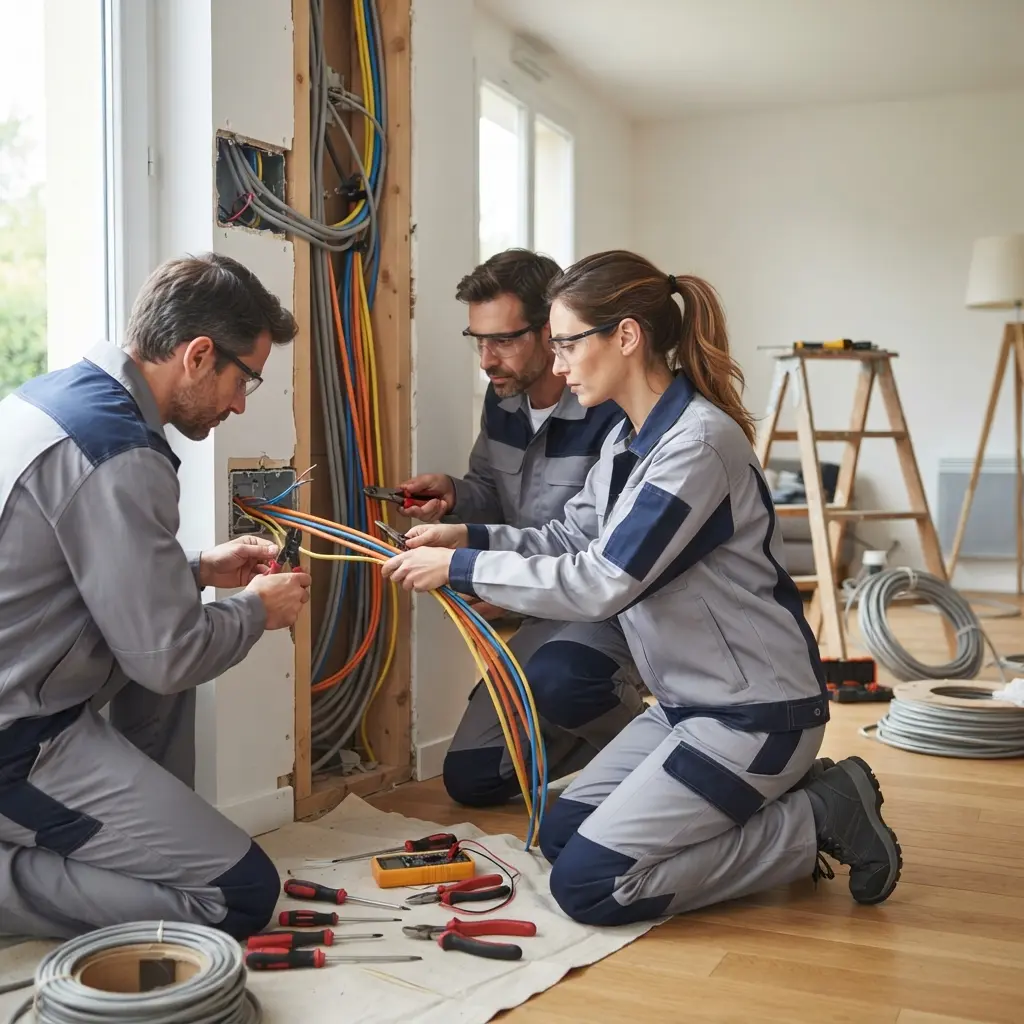 Notre méthode pour refaire l'électricité à Ézanville