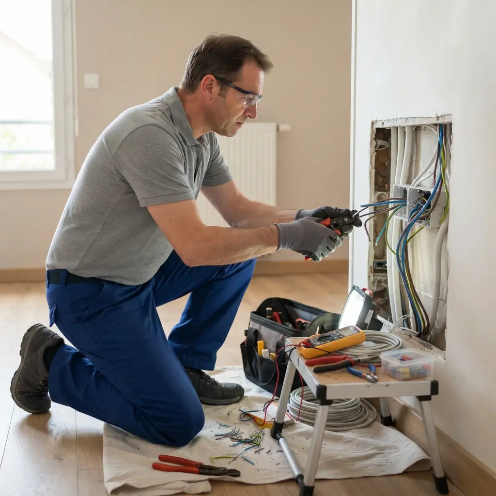 Refaire l'électricité Thillay (95500)