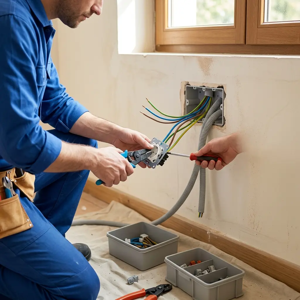 Comment se déroule la rénovation électrique à Margency ?