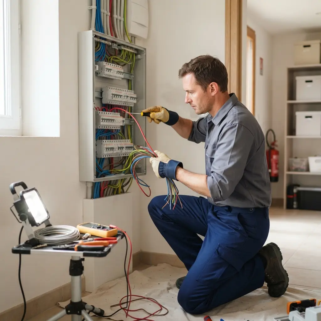 Pourquoi choisir notre équipe pour refaire l’électricité à Frépillon