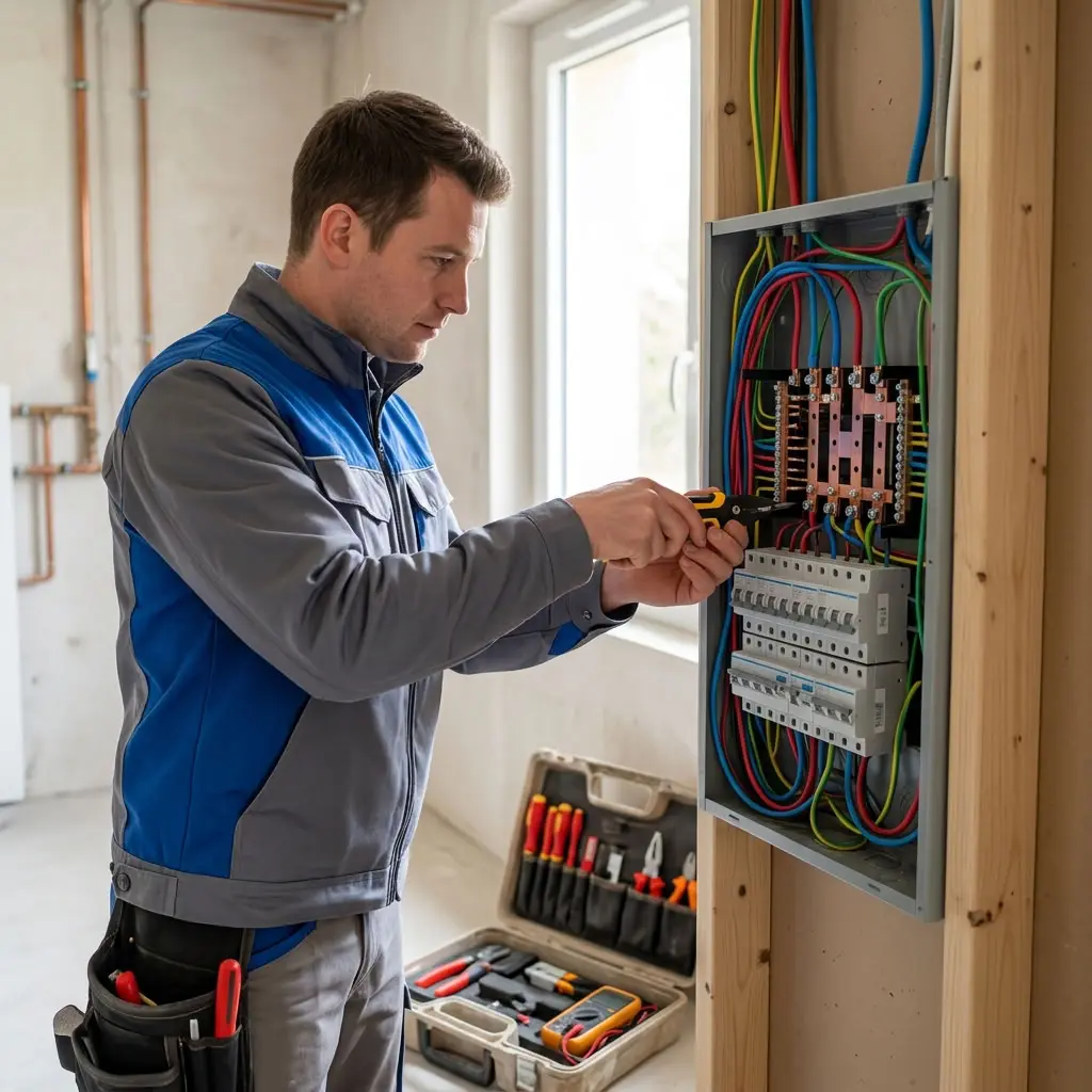 Zones de couverture et types d'installations assurées par nos électriciens