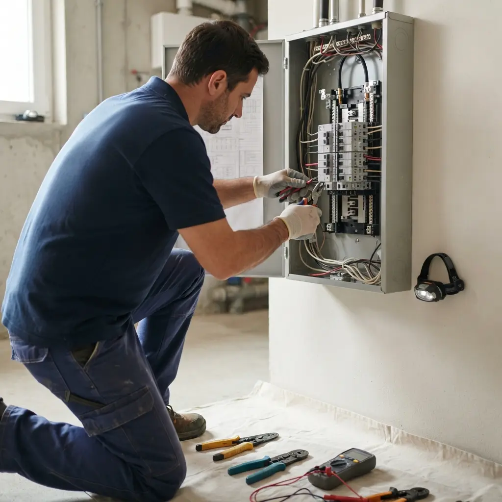 Remplacement de tableau électrique Baule (45130)