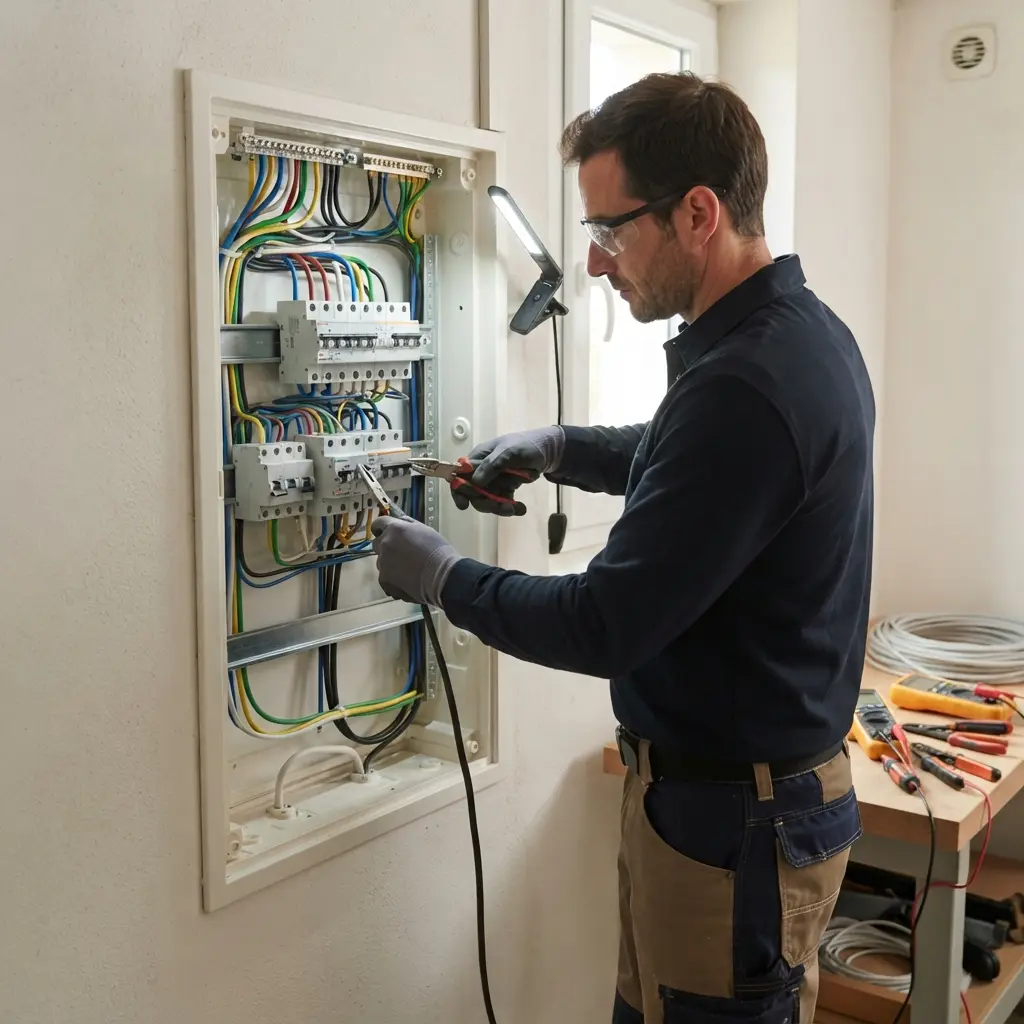 Remplacement de tableau électrique Ferté-Saint-Aubin (45240)