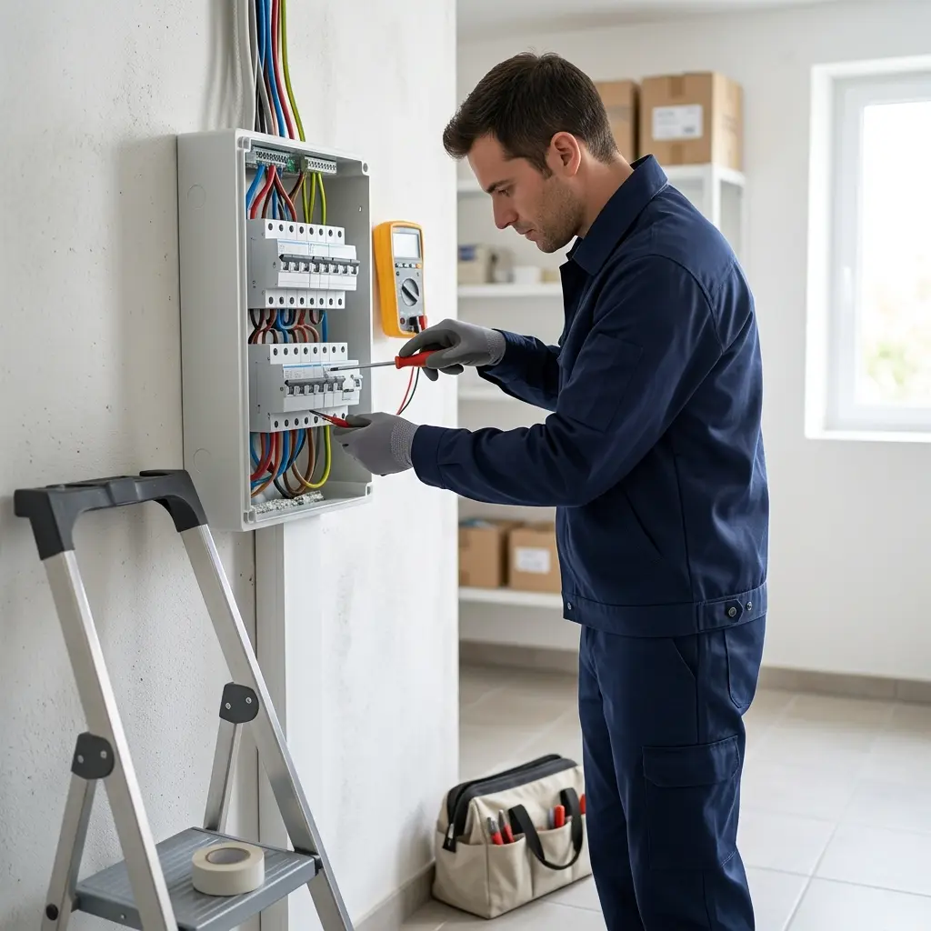 Méthode d’intervention pour le tableau électrique à Mardié